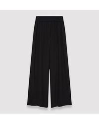 JOSEPH - Silk Crepe De Soie Hulin Trousers - Lyst