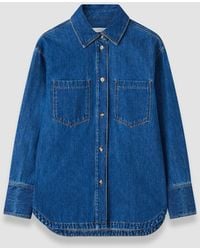 JOSEPH - Idar Light Denim Shirt - Lyst