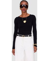 JOSEPH - Rene Leather Belt - Lyst