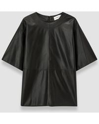 JOSEPH - Tanjic Light Nappa Leather Top - Lyst