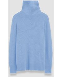 JOSEPH - Open Cashmere High Neck Jumper - Lyst