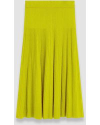 JOSEPH - Merino Rib Skirt - Lyst