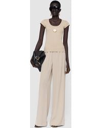 JOSEPH - Saba Cotton Rib Top - Lyst