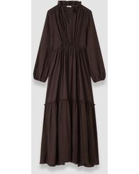 JOSEPH - Lotus Textured Silk Dress - Lyst