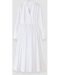JOSEPH - Kathe Cotton Poplin Dress - Lyst