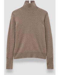 JOSEPH - Light Pure Cashmere High Neck Jumper - Lyst