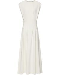 JOSEPH Comfort Cady Delma Dress - White