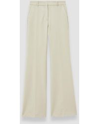 JOSEPH - Bi-Stretch Toile Tafira Trousers - Lyst