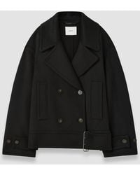 JOSEPH - Weston Double Face Cashmere Pea Coat - Lyst