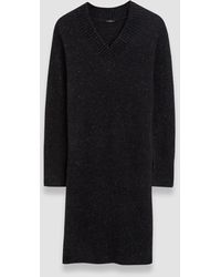 JOSEPH - Alpaca Tweed Knit Dress - Lyst