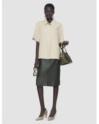 JOSEPH - Volu Light Linen Blend Shirt - Lyst