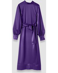JOSEPH - Cels Double Satin Dress - Lyst