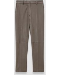 JOSEPH - Coleman Leather Stretch Trousers - Lyst