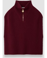 JOSEPH - Raffet Fisherman Rib Knit Vest - Lyst