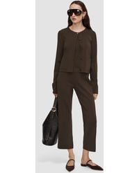 JOSEPH - Zeta Light Viscose Knit Trousers - Lyst