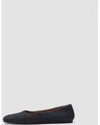 JOSEPH - Textured Wool Ballerinas - Lyst