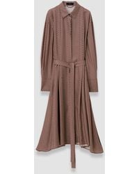 JOSEPH - Robe Orlan En Mélange De Soie Imprimée - Lyst