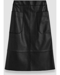 JOSEPH - Blomfield Nappa Leather Skirt - Lyst