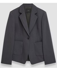 JOSEPH - Tailoring Wool Stretch Glenview Jacket - Lyst