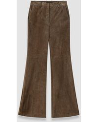 JOSEPH - Tafira Suede Stretch Trousers - Lyst