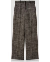 JOSEPH - Hawley Textured Tailoring Wool Trousers - Lyst