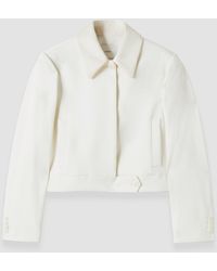 JOSEPH - Abbe Tailored Crepe Jacket - Lyst