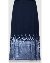 JOSEPH - Connie Chiffon Sequin Skirt - Lyst