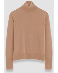 JOSEPH - Light Pure Cashmere High Neck Jumper - Lyst
