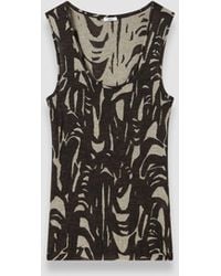 JOSEPH - Silla Cashair Jacquard Vest - Lyst