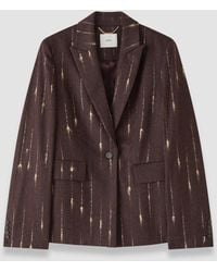 JOSEPH - Pietro Slub Wool Jacket - Lyst
