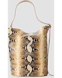 JOSEPH - Jumbo Fold Bucket Leather Bag - Lyst