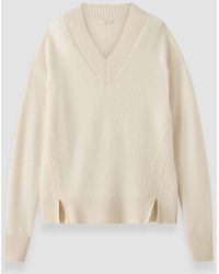 JOSEPH - Zinnia Cloud Cashmere Jumper - Lyst