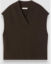 JOSEPH - Mena Pure Cashmere Vest - Lyst