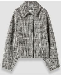 JOSEPH - Geroux Crosshatch Virgin Wool Coat - Lyst