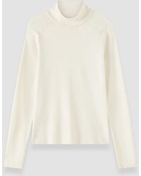 JOSEPH - Lola Silk Stretch High Neck Top - Lyst