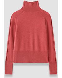 JOSEPH - Oxna Light Pure Cashmere High Neck Jumper - Lyst