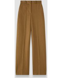 JOSEPH - Mitae Cotton Twill Trousers - Lyst