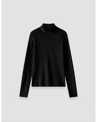 JOSEPH - Lola Silk Stretch High Neck Top - Lyst