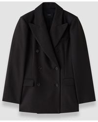 JOSEPH - Valery Flannel Wool Jacket - Lyst