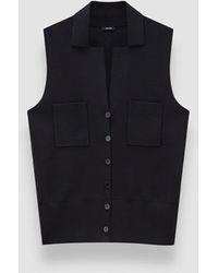 JOSEPH - Milano Knit Stretch Vest - Lyst