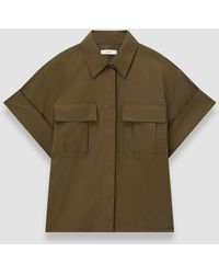 JOSEPH - Justo Cotton Poplin Shirt - Lyst