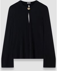 JOSEPH - Fabiola Fluid Jersey Blouse - Lyst
