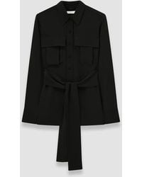 JOSEPH - Yas Crepe De Soie Silk Shirt - Lyst