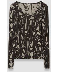 JOSEPH - Villa Cashair Jacquard Top - Lyst