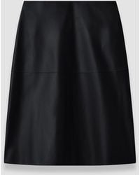 JOSEPH - Niven Soft Nappa Leather Skirt - Lyst
