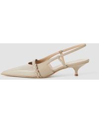 JOSEPH - Anisa Patent Leather Slingback Shoes - Lyst