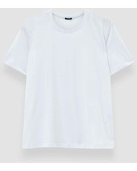 JOSEPH - T-Shirt En Jersey De Coton Et Soie - Lyst