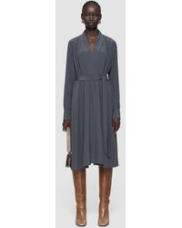 JOSEPH - Severin Crepe De Chine Silk Dress - Lyst