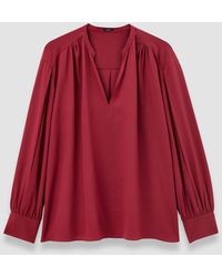 JOSEPH - Blondel Crepe De Chine Silk Blouse - Lyst