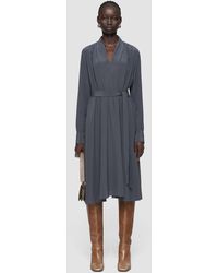 JOSEPH - Severin Crepe De Chine Silk Dress - Lyst